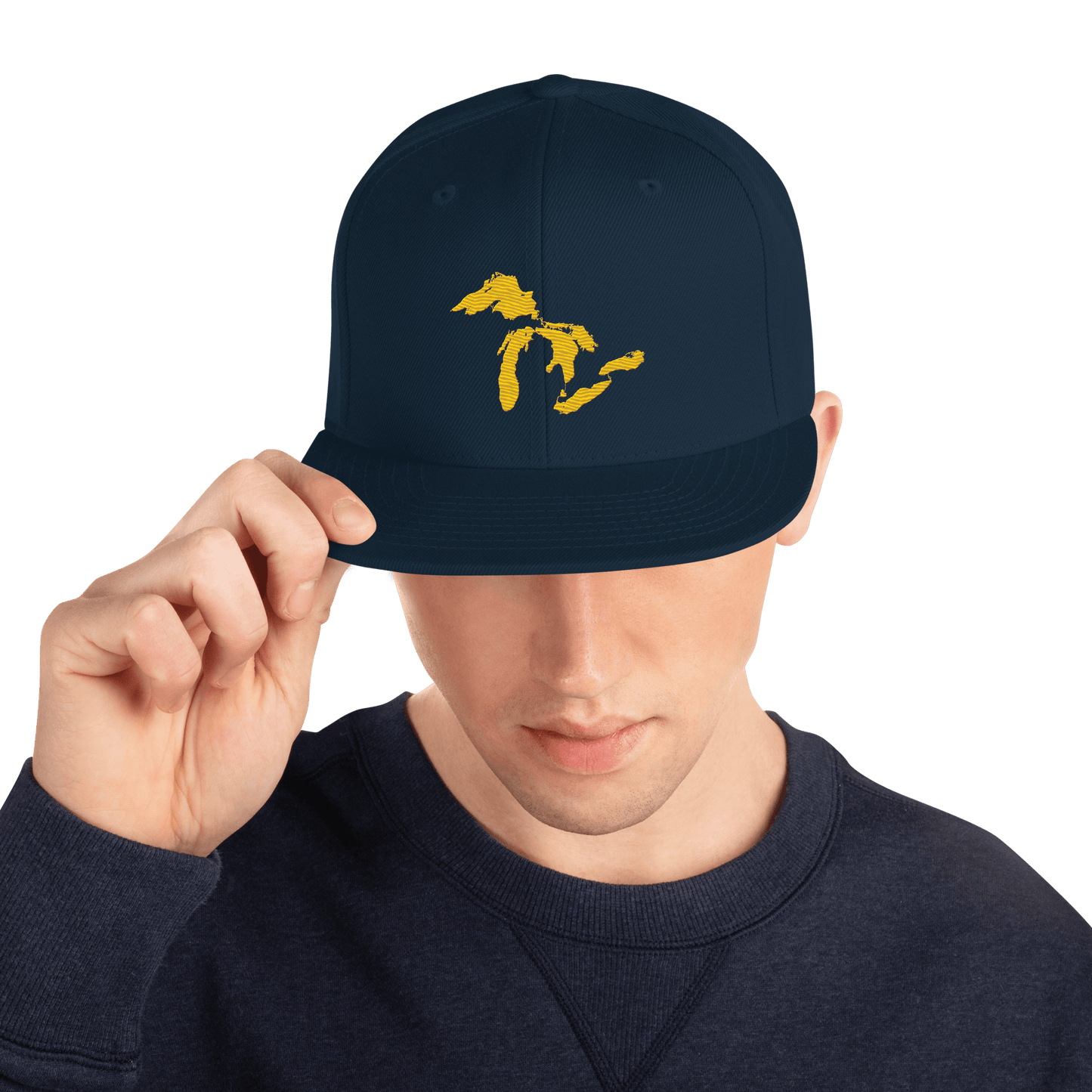 Great Lakes Vintage Snapback (Maize)