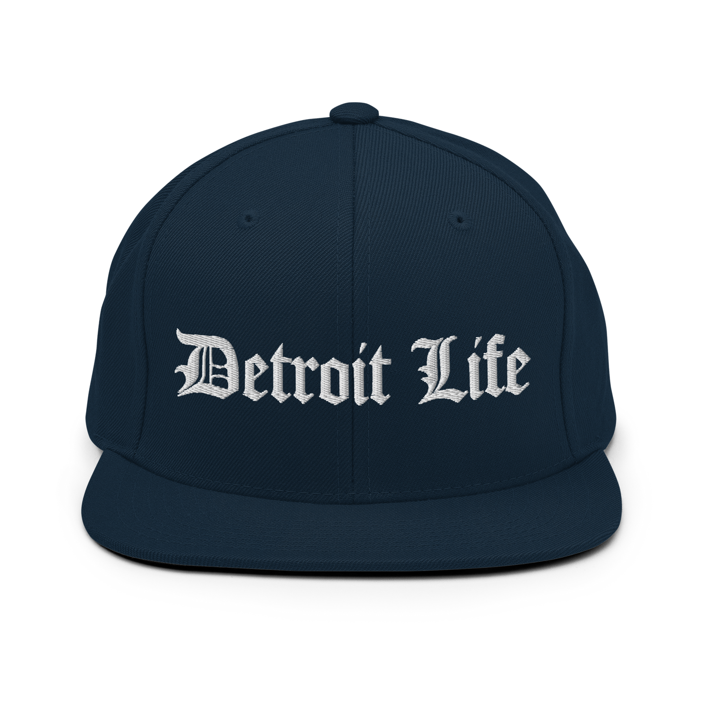 'Detroit Life' Vintage Snapback (Horizontal) | 6-Panel