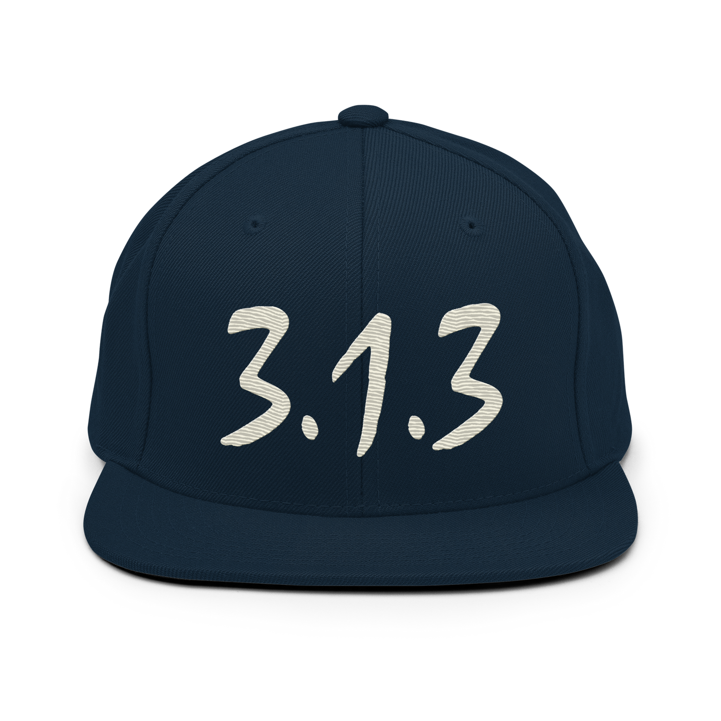 Detroit '313 Vintage Snapback (Ivory Compton Font)