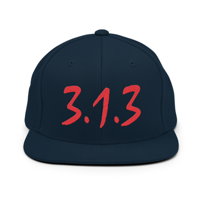 Detroit '313 Vintage Snapback (Compton Font)