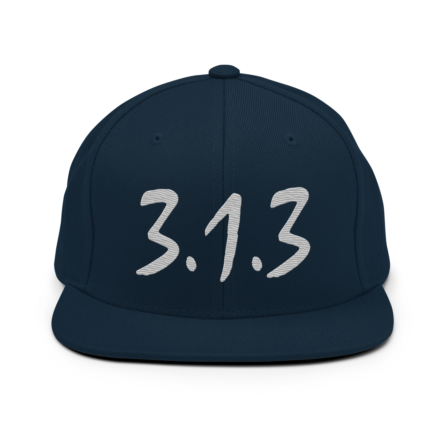 Detroit '313 Vintage Snapback (Platinum Compton Font)