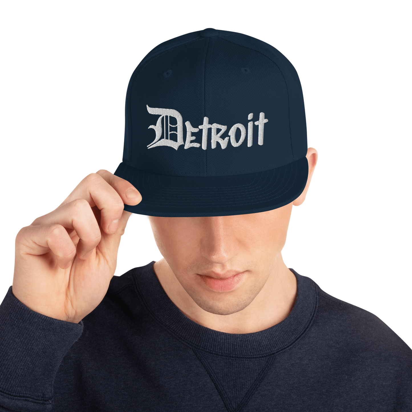 'Detroit' Vintage Snapback (OED Tag Font)