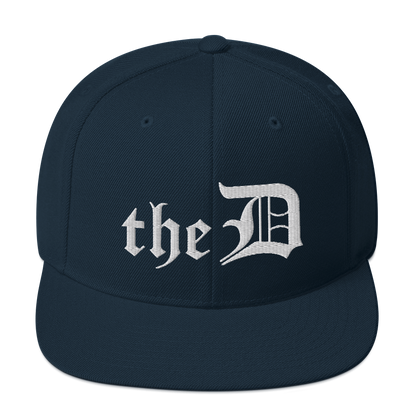 Detroit 'The D' Vintage Snapback