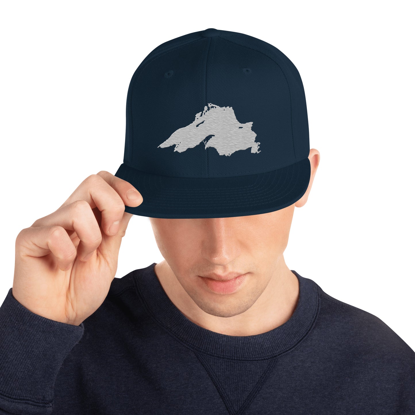 Lake Superior Vintage Snapback | Platinum