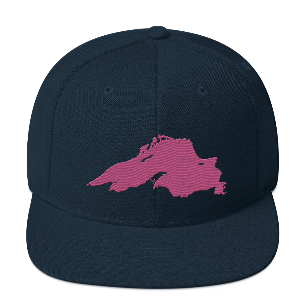 Lake Superior Vintage Snapback | Apple Blossom Pink