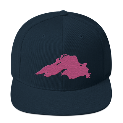 Lake Superior Vintage Snapback | Apple Blossom Pink