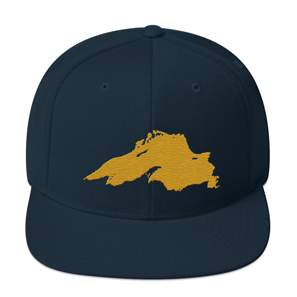 Lake Superior Vintage Snapback | Gold