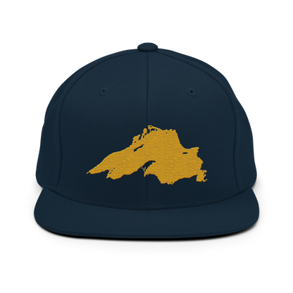 Lake Superior Vintage Snapback | Gold