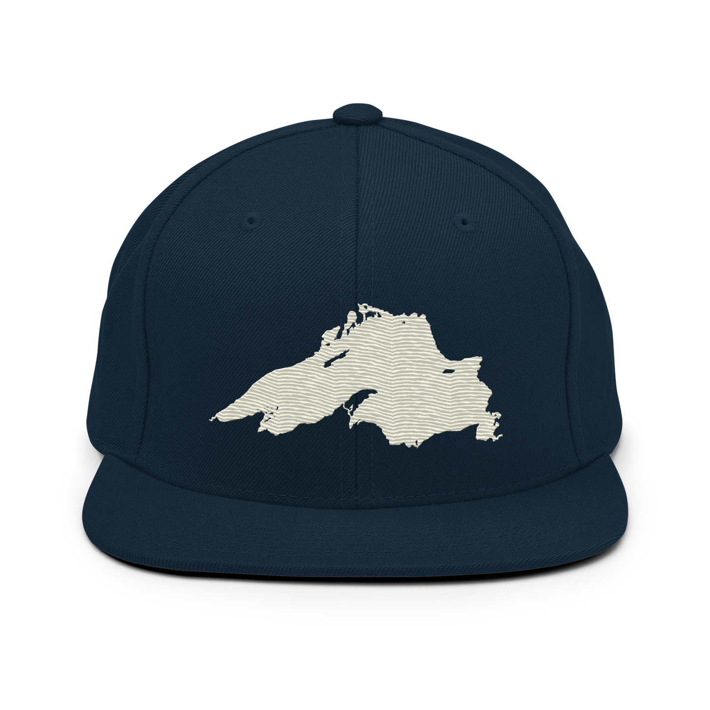 Lake Superior Vintage Snapback | Ivory White