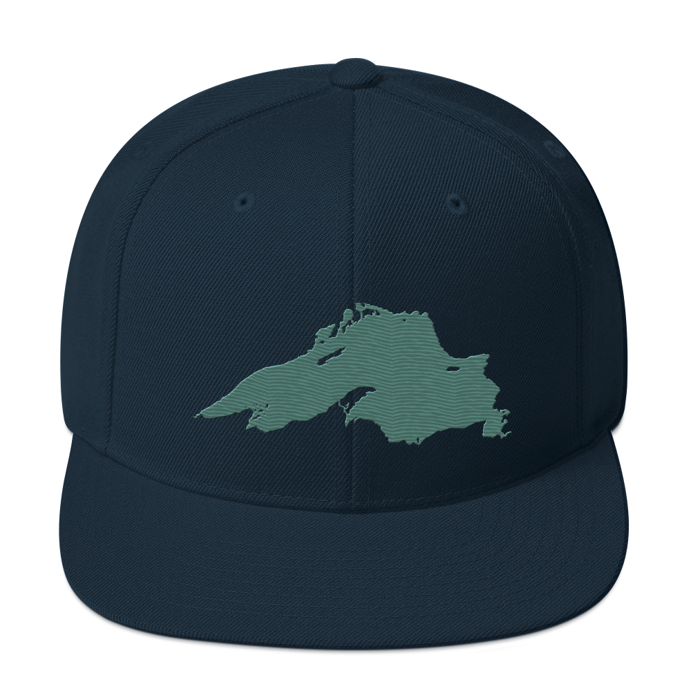 Lake Superior Vintage Snapback | Copper Green