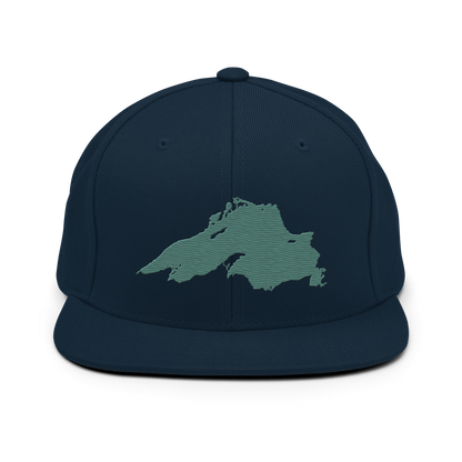 Lake Superior Vintage Snapback | Copper Green