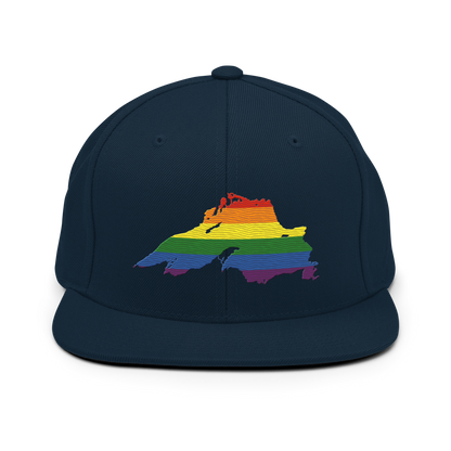 Lake Superior Vintage Snapback | Rainbow Pride Edition