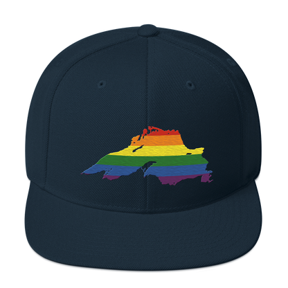 Lake Superior Vintage Snapback | Rainbow Pride Edition