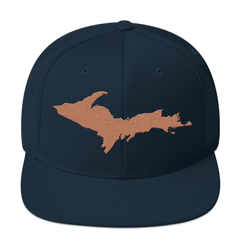 Upper Peninsula Vintage Snapback | Copper