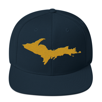 Upper Peninsula Vintage Snapback | Gold