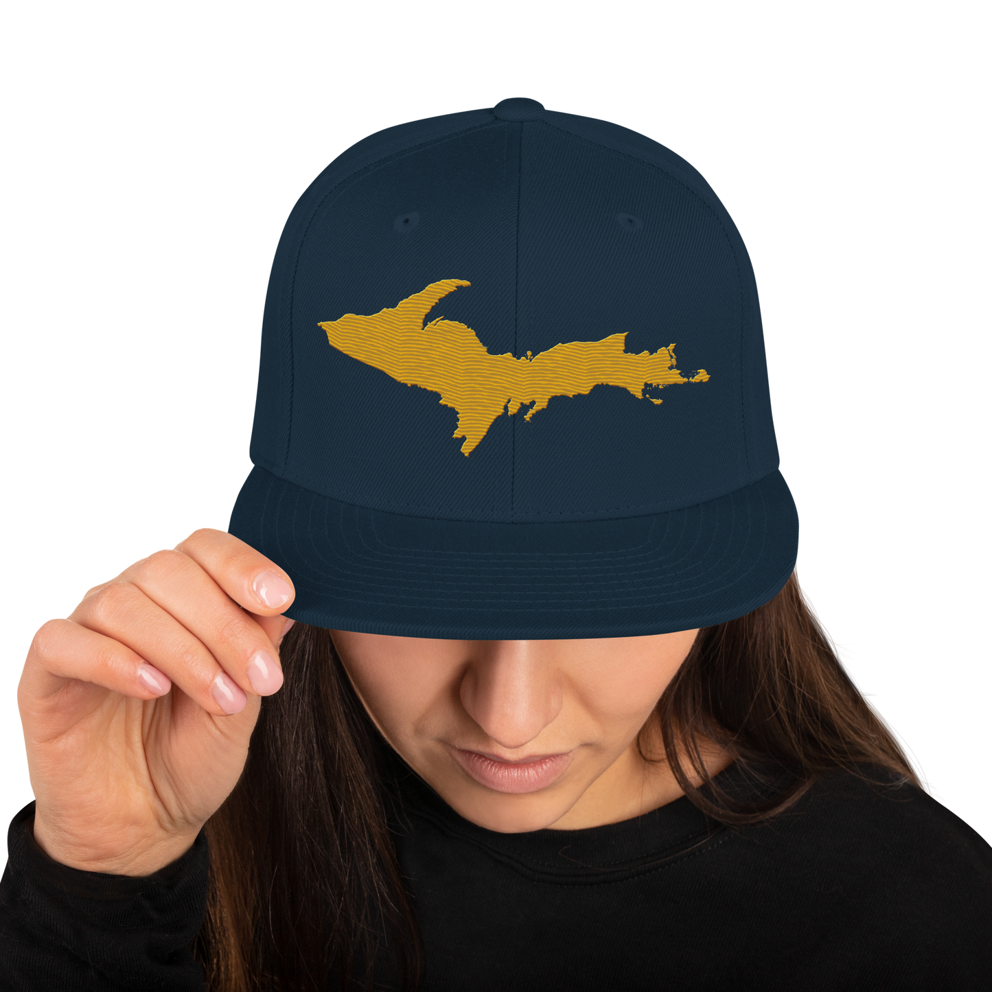 Upper Peninsula Vintage Snapback | Gold