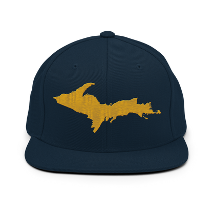 Upper Peninsula Vintage Snapback | Gold