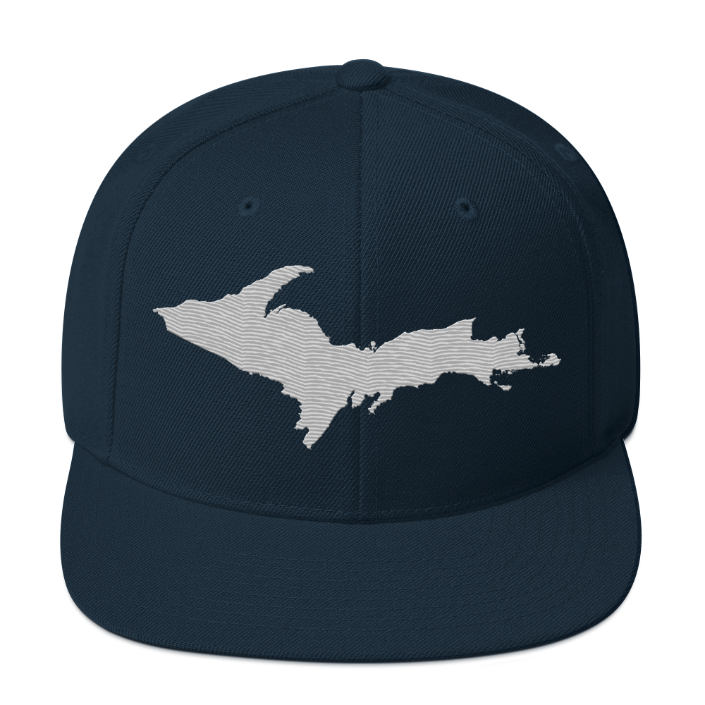 Upper Peninsula Vintage Snapback | Platinum