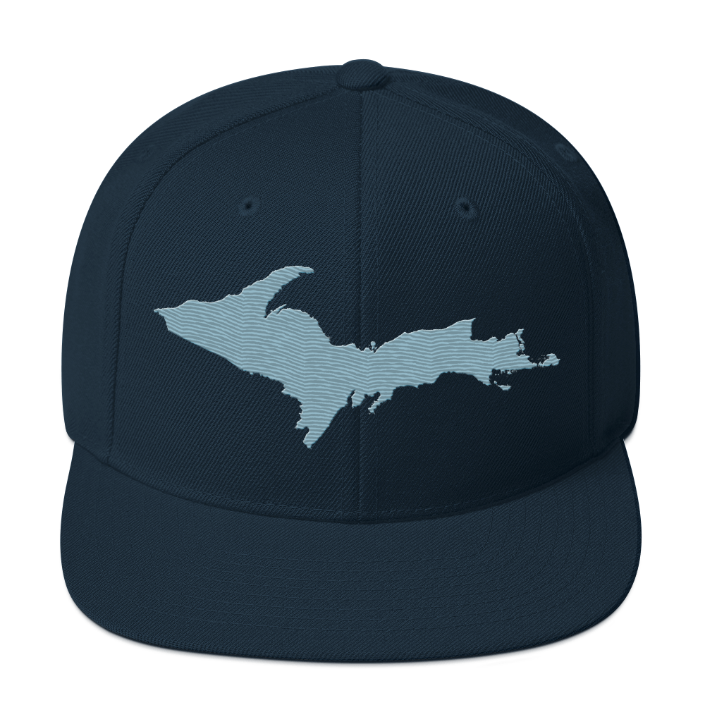 Upper Peninsula Vintage Snapback | Opal Blue