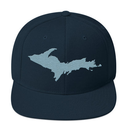 Upper Peninsula Vintage Snapback | Opal Blue