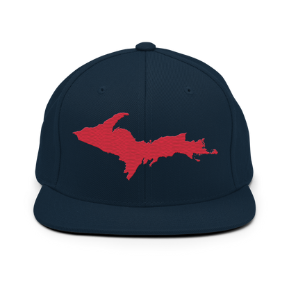 Upper Peninsula Vintage Snapback | Lighthouse Red