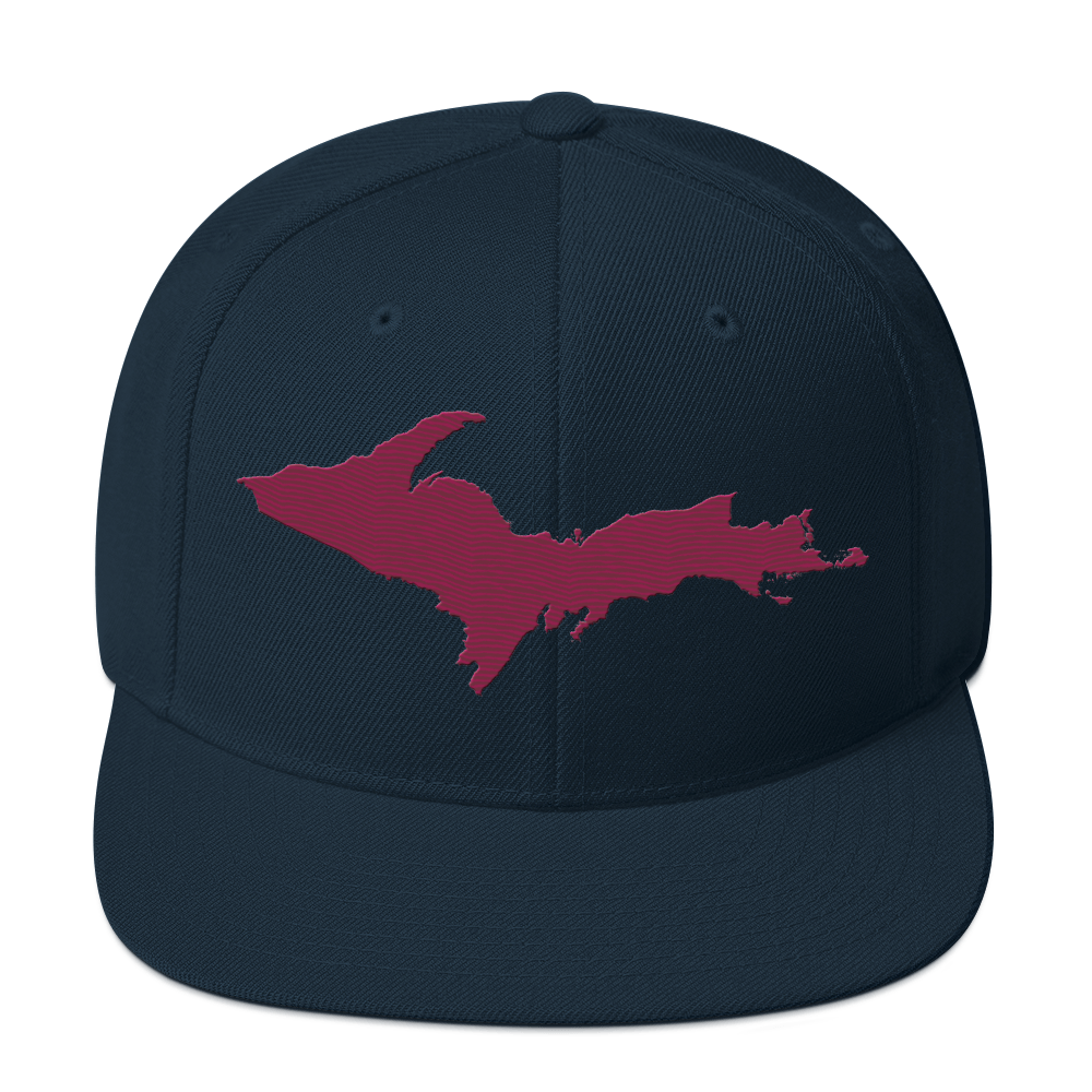 Upper Peninsula Vintage Snapback | Ruby Red