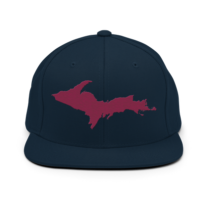 Upper Peninsula Vintage Snapback | Ruby Red