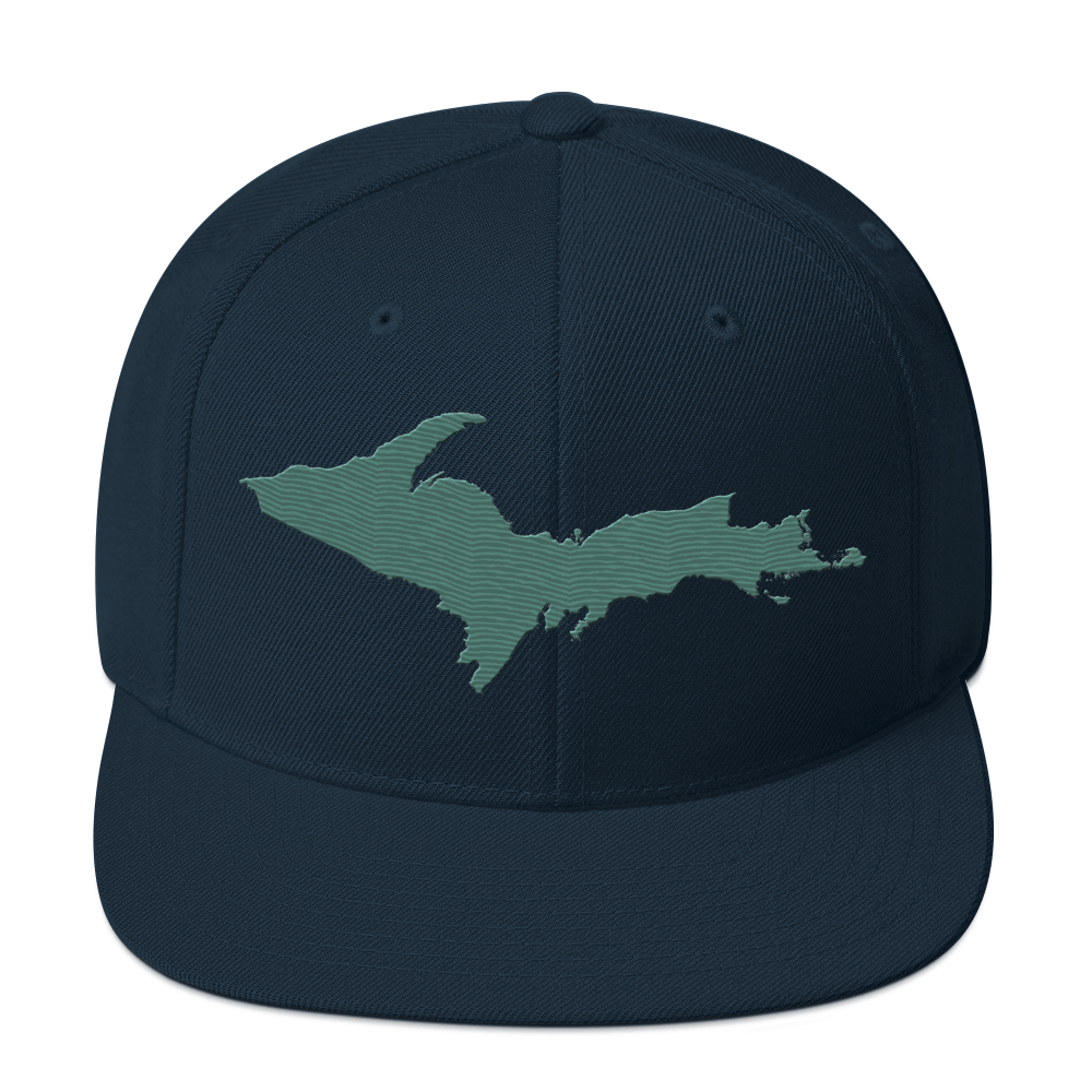 Upper Peninsula Vintage Snapback | Copper Green