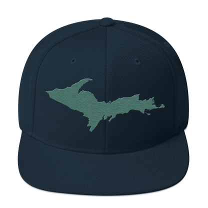 Upper Peninsula Vintage Snapback | Copper Green