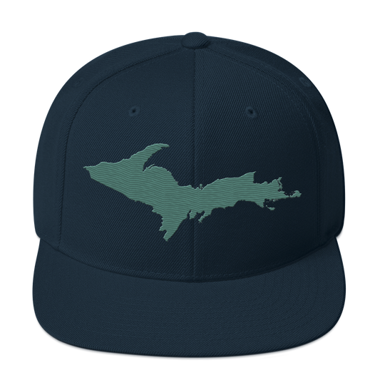 Upper Peninsula Vintage Snapback | Copper Green