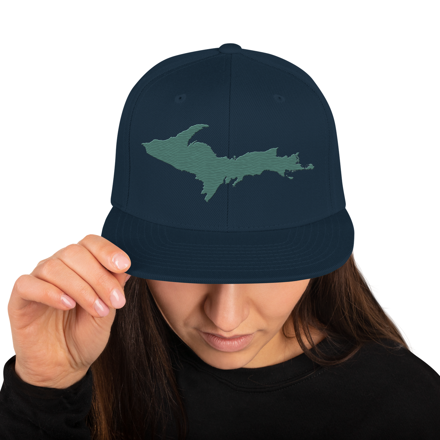 Upper Peninsula Vintage Snapback | Copper Green