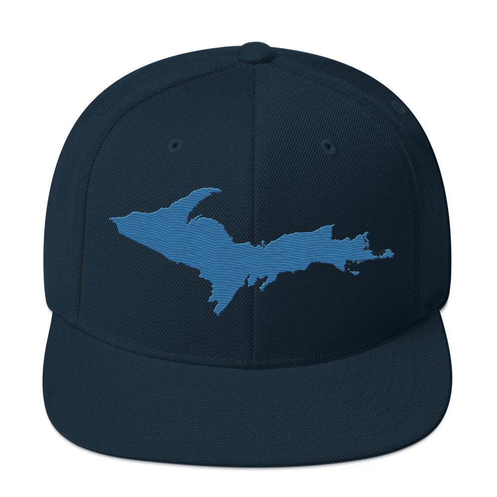 Upper Peninsula Vintage Snapback | Superior Blue