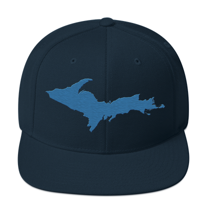 Upper Peninsula Vintage Snapback | Superior Blue