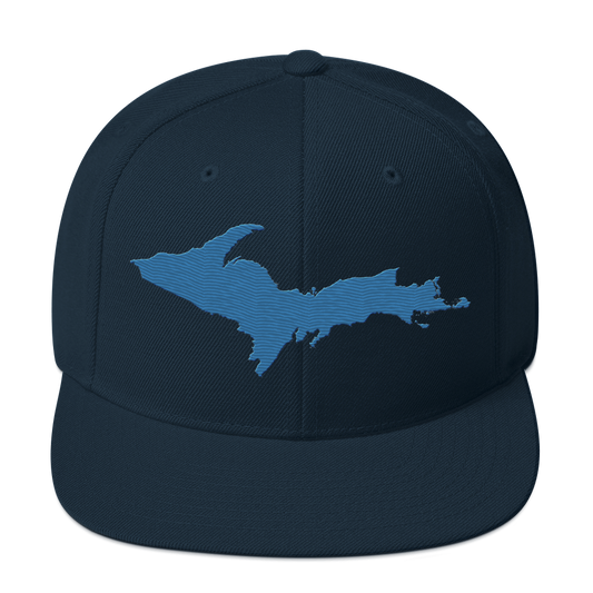 Upper Peninsula Vintage Snapback | Superior Blue