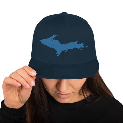 Upper Peninsula Vintage Snapback | Superior Blue