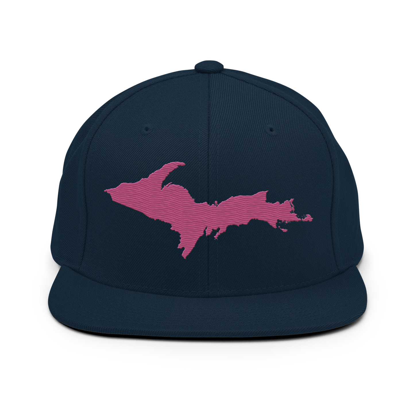 Upper Peninsula Vintage Snapback | Apple Blossom Pink