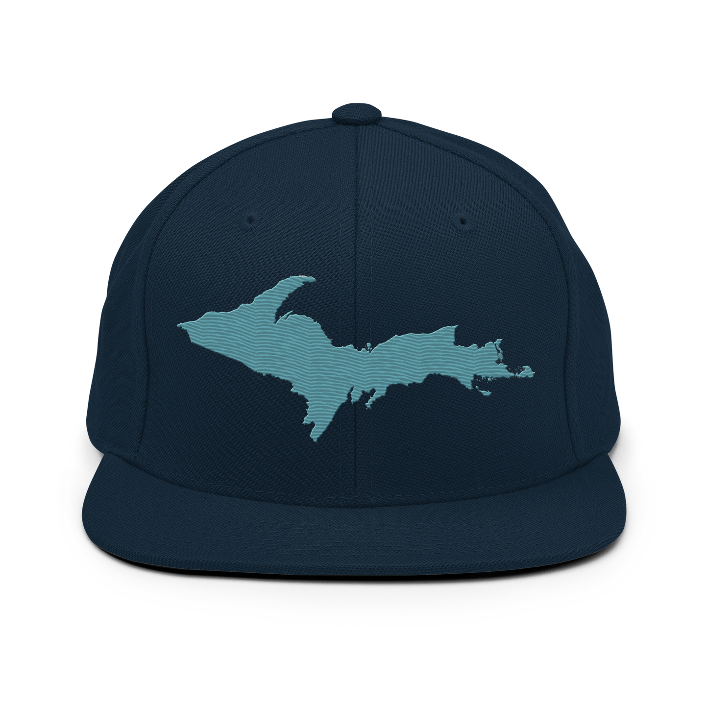 Upper Peninsula Vintage Snapback | Huron Blue