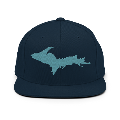 Upper Peninsula Vintage Snapback | Huron Blue