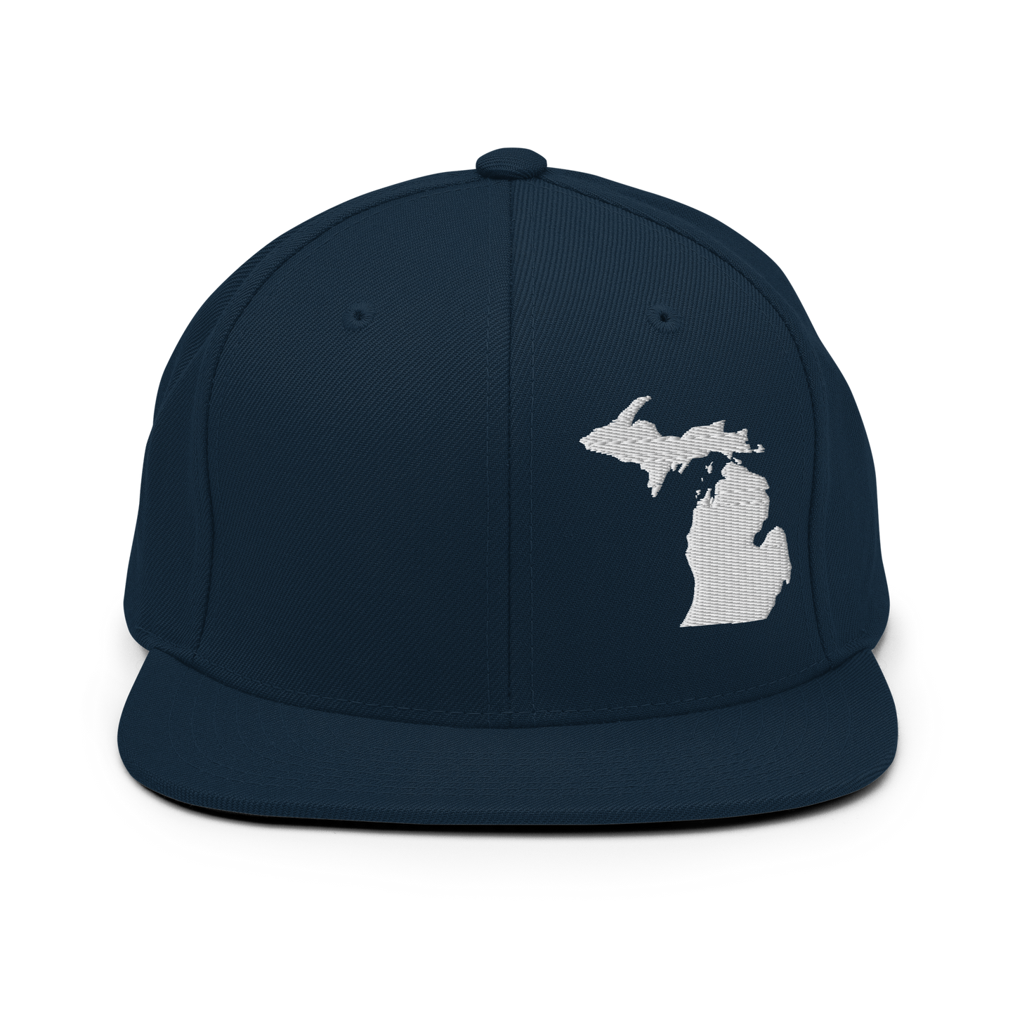 Michigan Vintage Snapback | White Outline