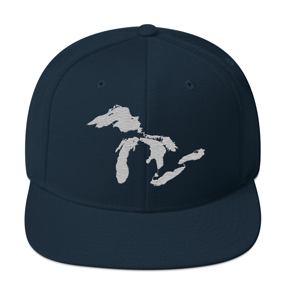 Great Lakes Vintage Snapback | Platinum