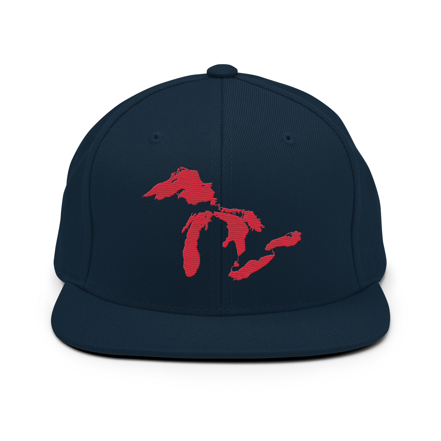 Great Lakes Vintage Snapback | Lighthouse Red