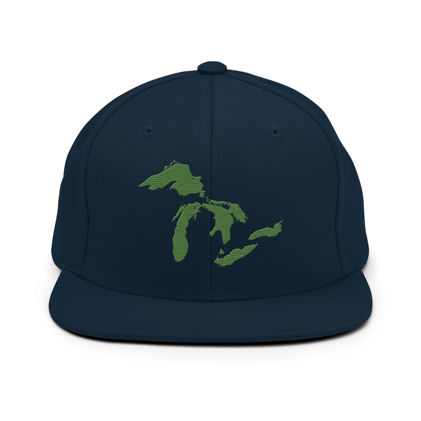 Great Lakes Vintage Snapback | Pine Green