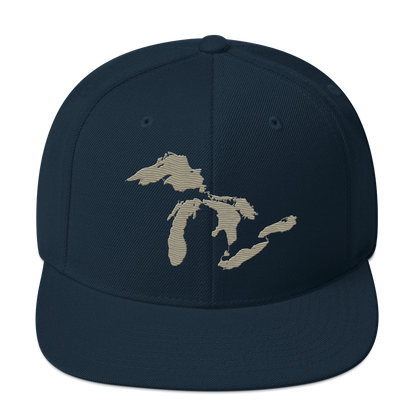 Great Lakes Vintage Snapback | Petoskey Beige