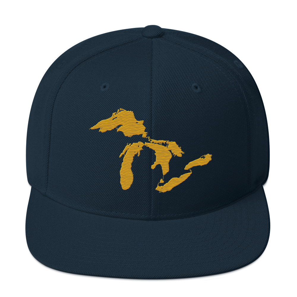 Great Lakes Vintage Snapback | Gold