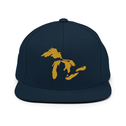 Great Lakes Vintage Snapback | Gold