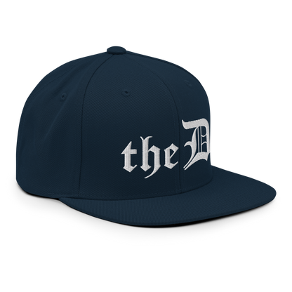 Detroit 'The D' Vintage Snapback