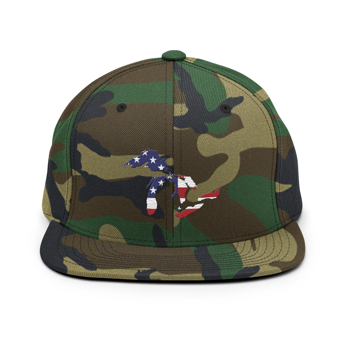 Great Lakes Camo Snapback (Patriot Edition)