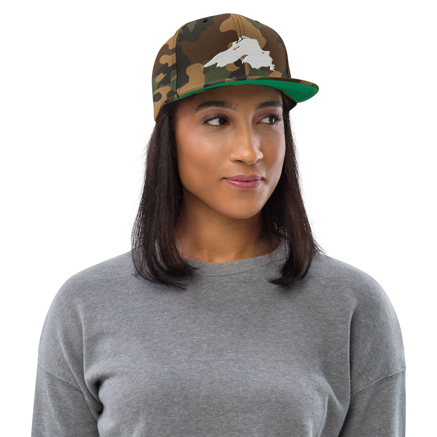 Lake Superior Camo Snapback