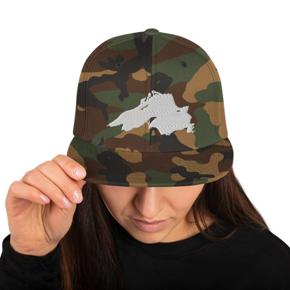 Lake Superior Camo Snapback