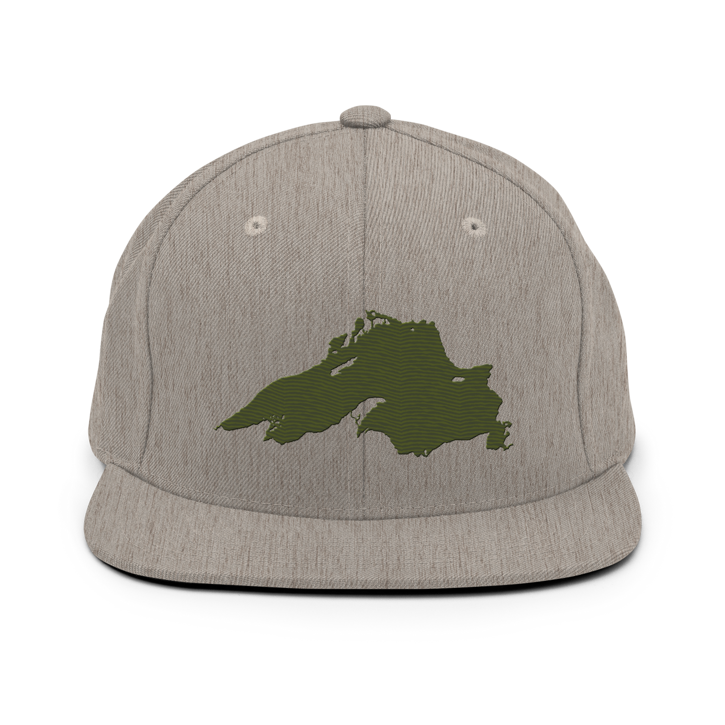 Lake Superior Vintage Snapback | Army Green